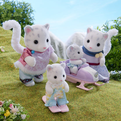 Sylvanian Families Familia Leopardos de Nieve