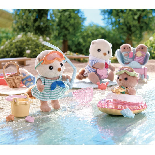 Sylvanian Families Hermanas Nutrias Marinas