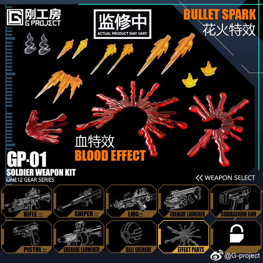 G-Proyect Weapon & Special Effect [Set Armas y Efectos]