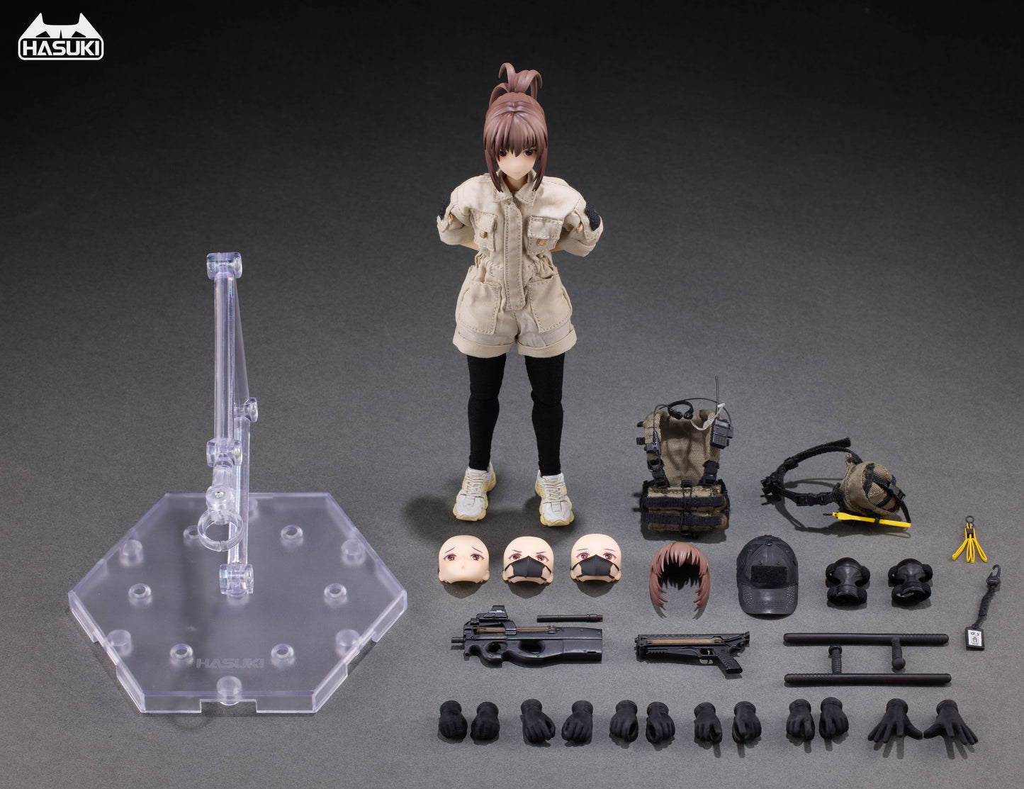 Pocket Art Series PA006 Security Guard Hiyo Reizei [Hasuki]