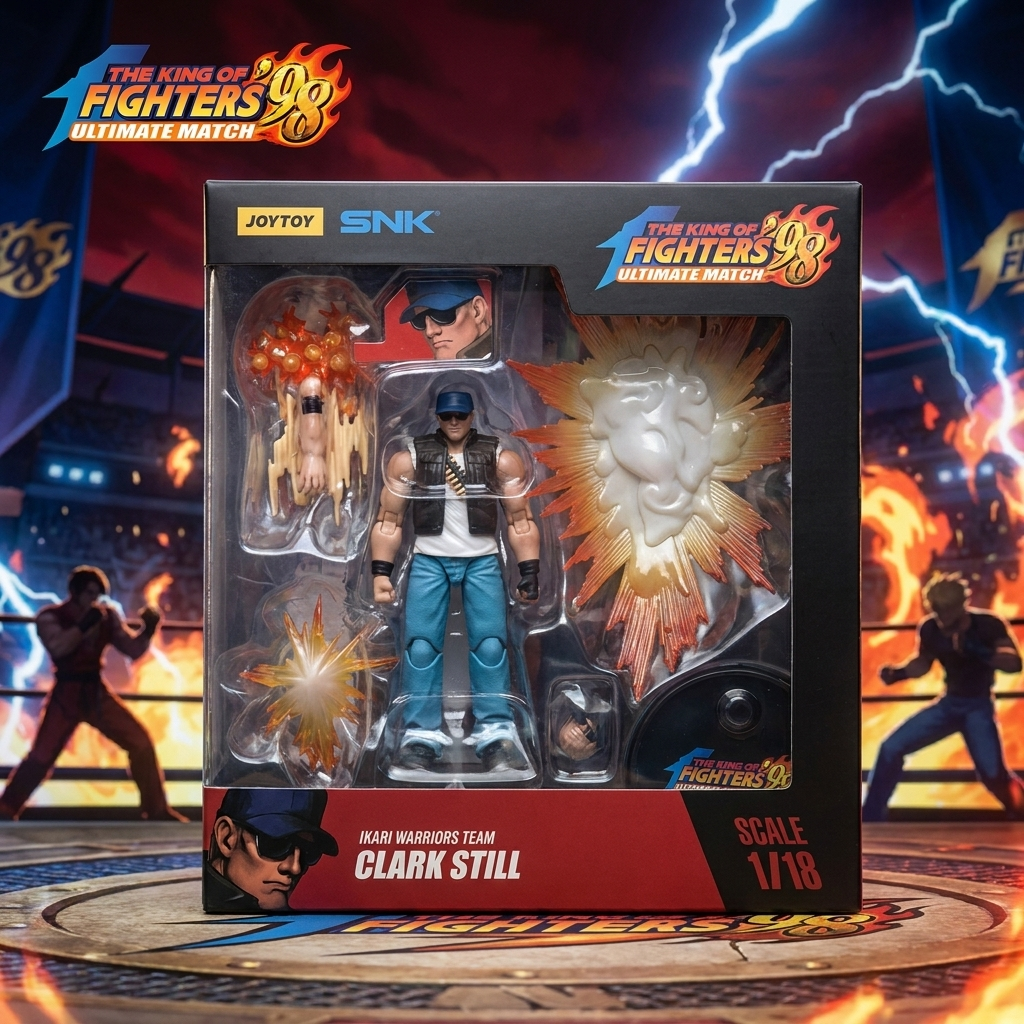 Clark Still 1/18 - The King Of Fighters '98