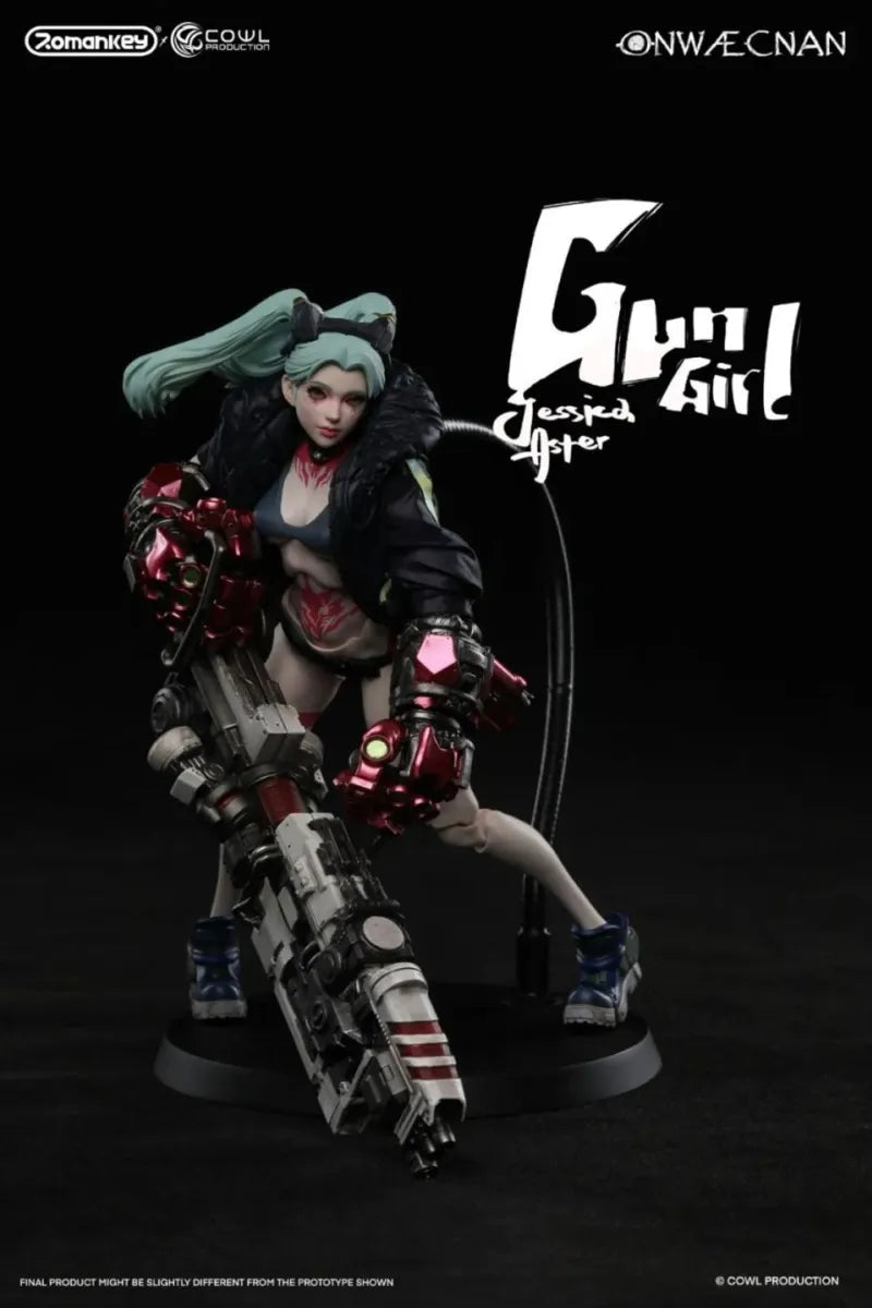 Gun Girl Jessica Alter Romankey x Cowl Deluxe Version [Rebecca]
