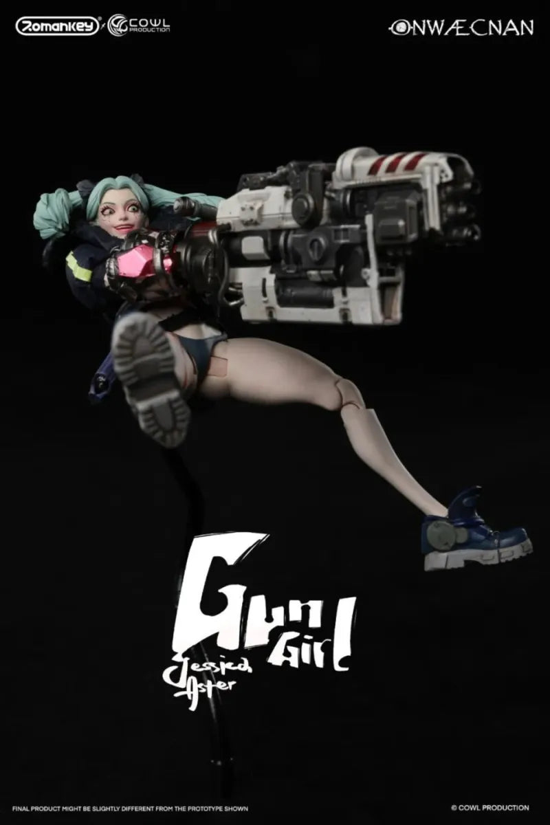 Gun Girl Jessica Alter Romankey x Cowl Deluxe Version [Rebecca]
