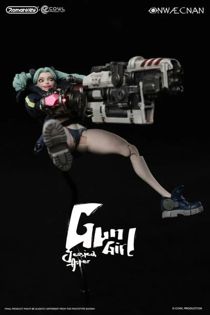 Gun Girl Jessica Alter Romankey x Cowl Deluxe Version [Rebecca]