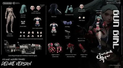 Gun Girl Jessica Alter Romankey x Cowl Deluxe Version [Rebecca]