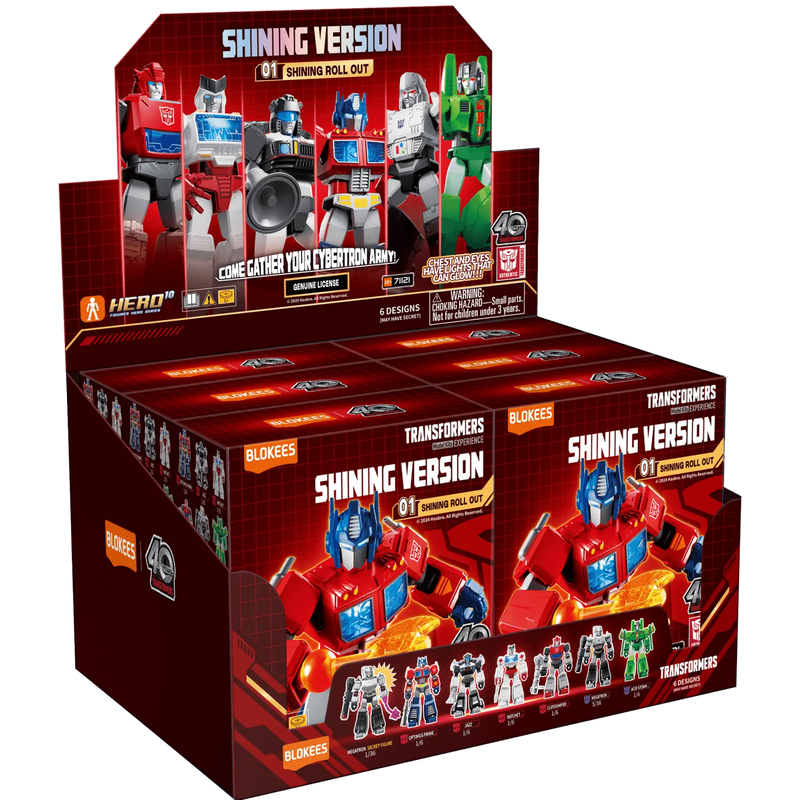 Blokees Figures Transformers Shining Version 01 Shining Roll Out [Caja completa]