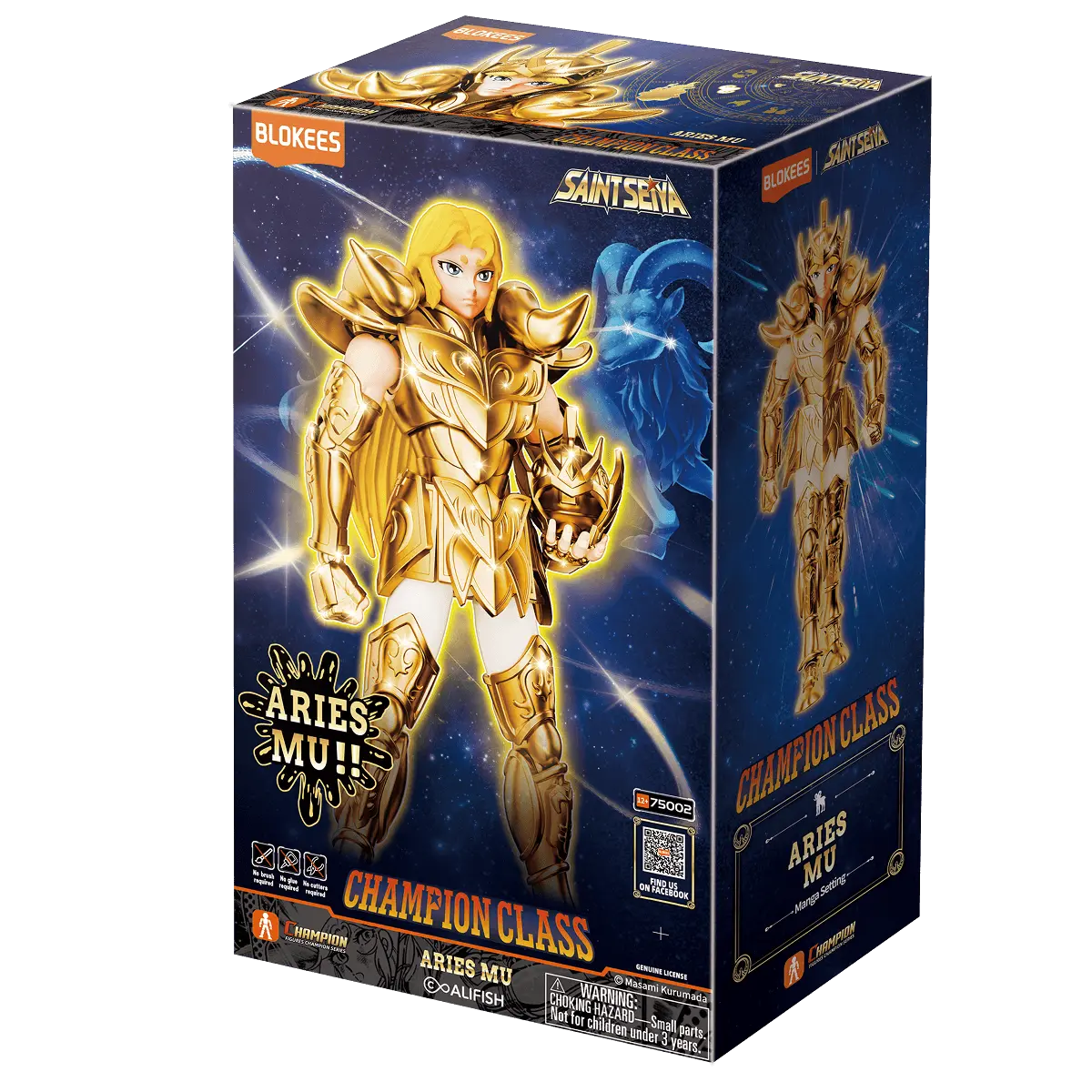 Saint Seiya Champion Class 01 - Mu de Aries [Blokees]