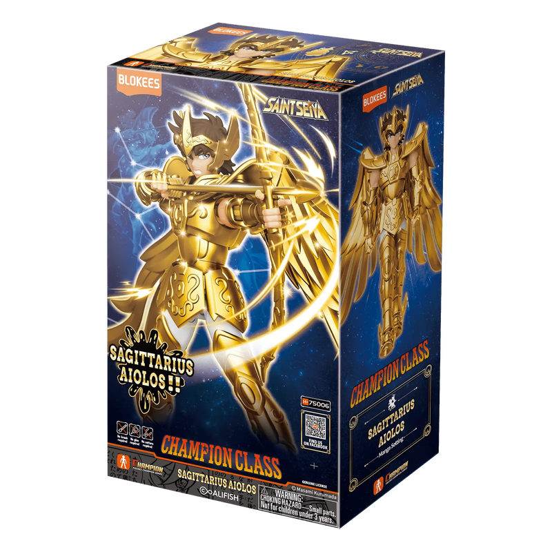 Saint Seiya Champion Class 05 - Aiolos de Sagitario [Blokees]