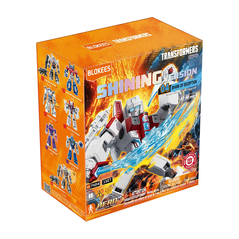 Transformers Shining Version 04 Spark of Deception [Blokees]