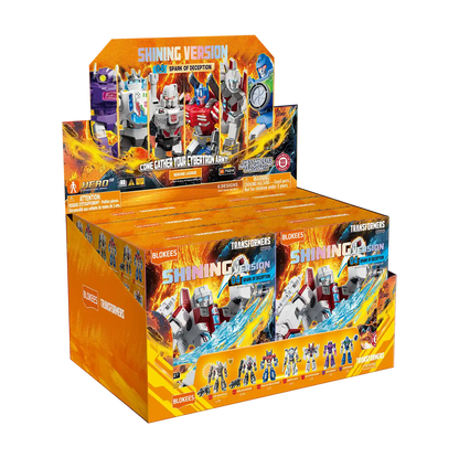 Transformers Shining Version 04 Spark of Deception [Blokees] - Caja Completa
