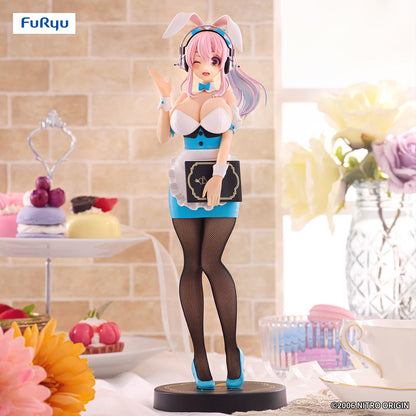 BiCute Bunnies Super Sonico Waitress Ver. Light Blue [FuRyu]