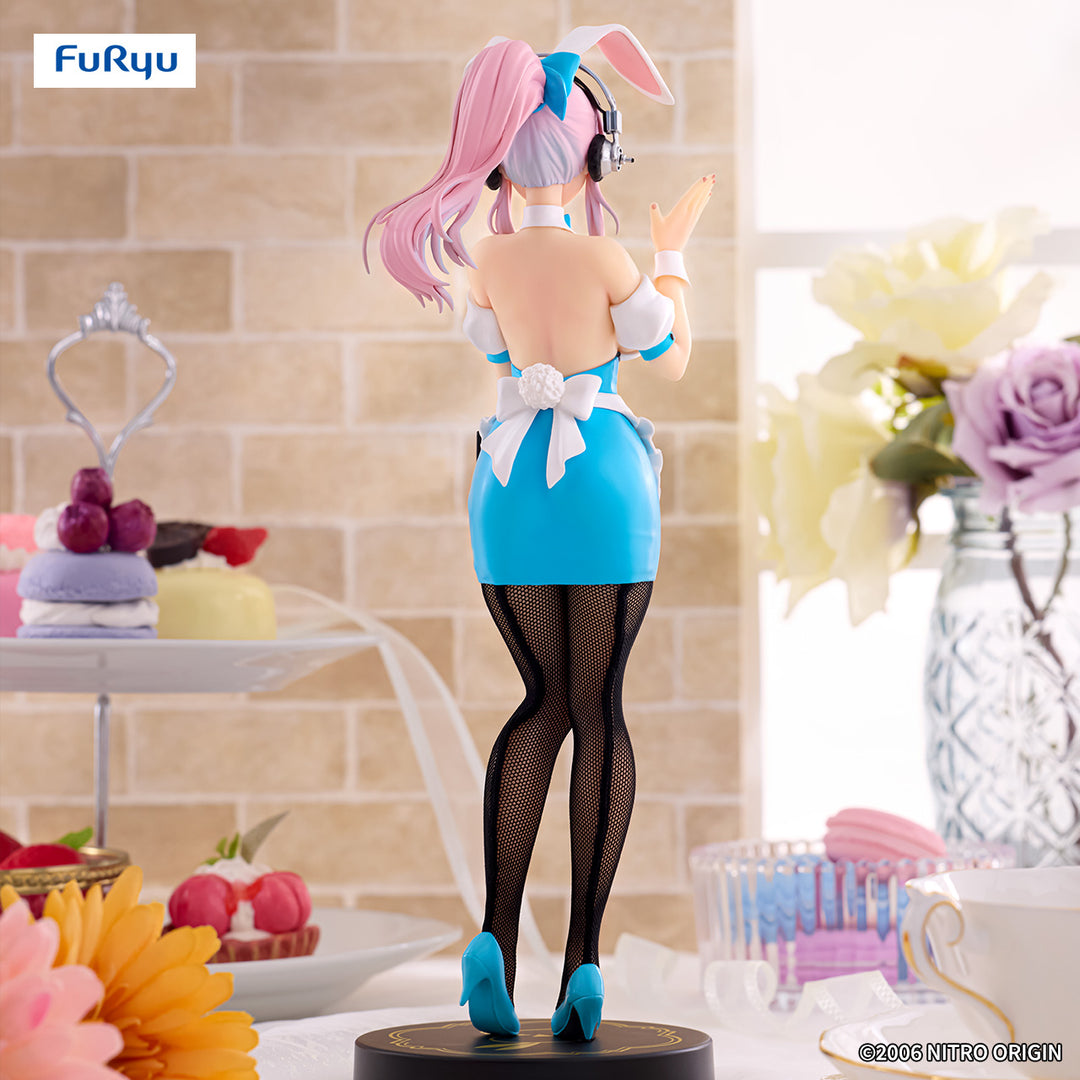 BiCute Bunnies Super Sonico Waitress Ver. Light Blue [FuRyu]