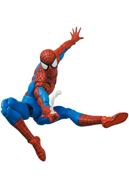 Mafex No. 185 Spider-man Traje Clásico Comic Version