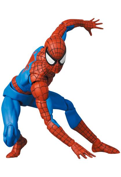 Mafex No. 185 Spider-man Traje Clásico Comic Version