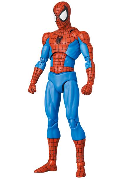 Mafex No. 185 Spider-man Traje Clásico Comic Version