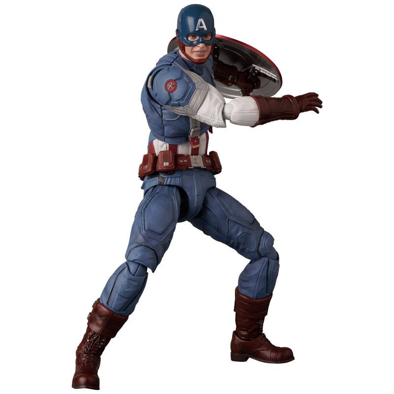 Mafex No. 220 Capitan América Traje Clásico - The Winter Soldier