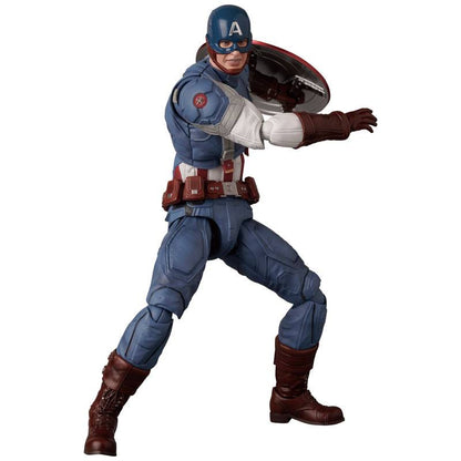 Mafex No. 220 Capitan América Traje Clásico - The Winter Soldier