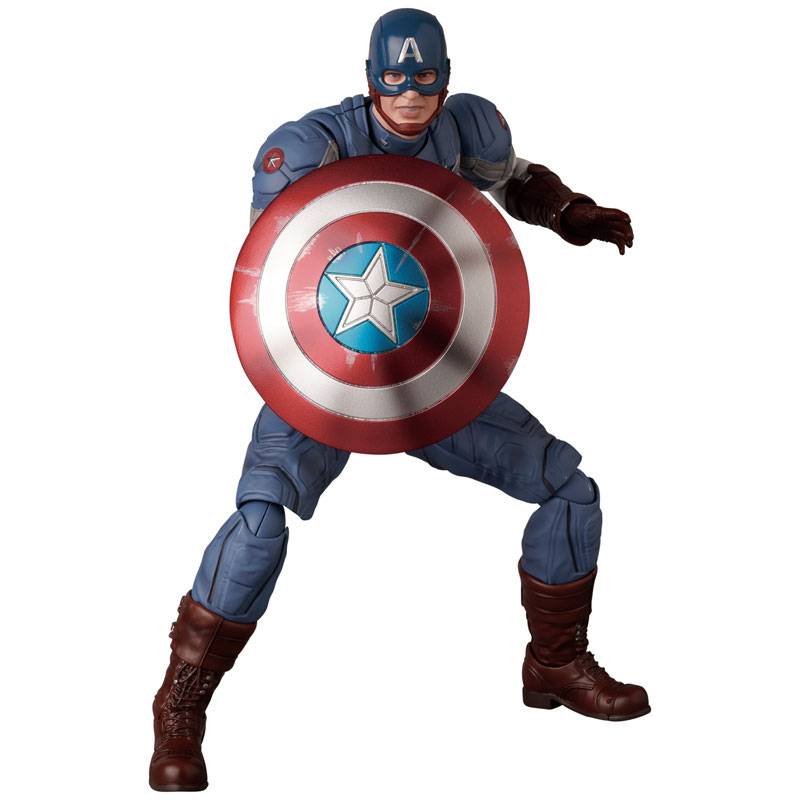 Mafex No. 220 Capitan América Traje Clásico - The Winter Soldier