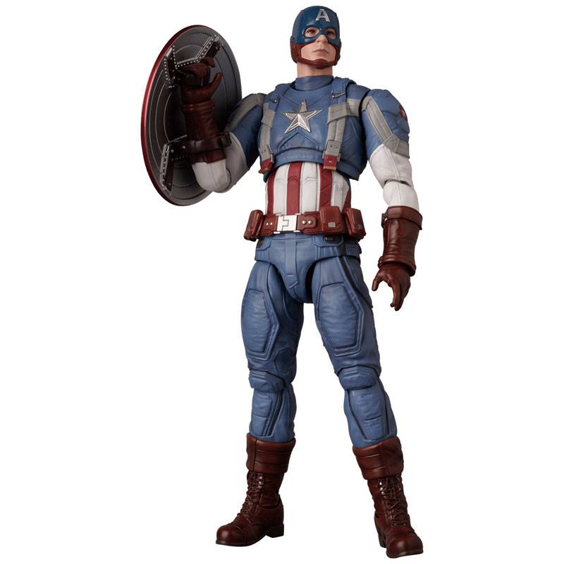 Mafex No. 220 Capitan América Traje Clásico - The Winter Soldier