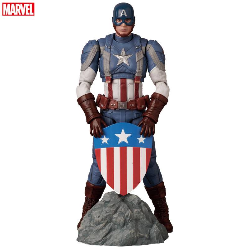 Mafex No. 220 Capitan América Traje Clásico - The Winter Soldier