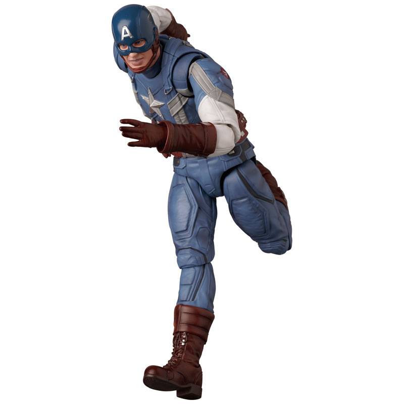 Mafex No. 220 Capitan América Traje Clásico - The Winter Soldier