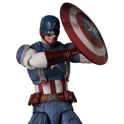 Mafex No. 220 Capitan América Traje Clásico - The Winter Soldier