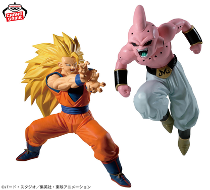 Match Makers Goku SSJ3 -  Son Goku Super Saiyan 3 & Kid Buu [Banpresto]