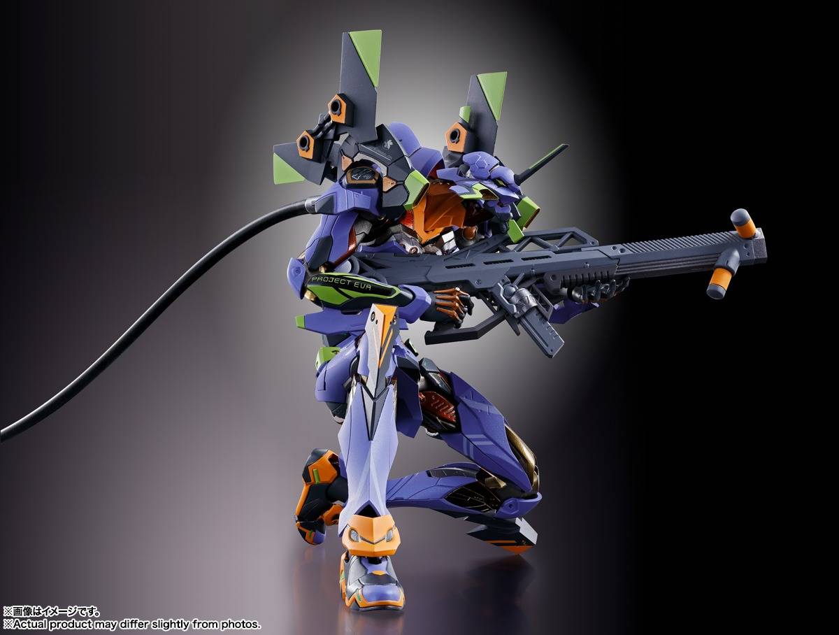 METAL BUILD EVA Unit 01 Test Type + the Spear of Gaius