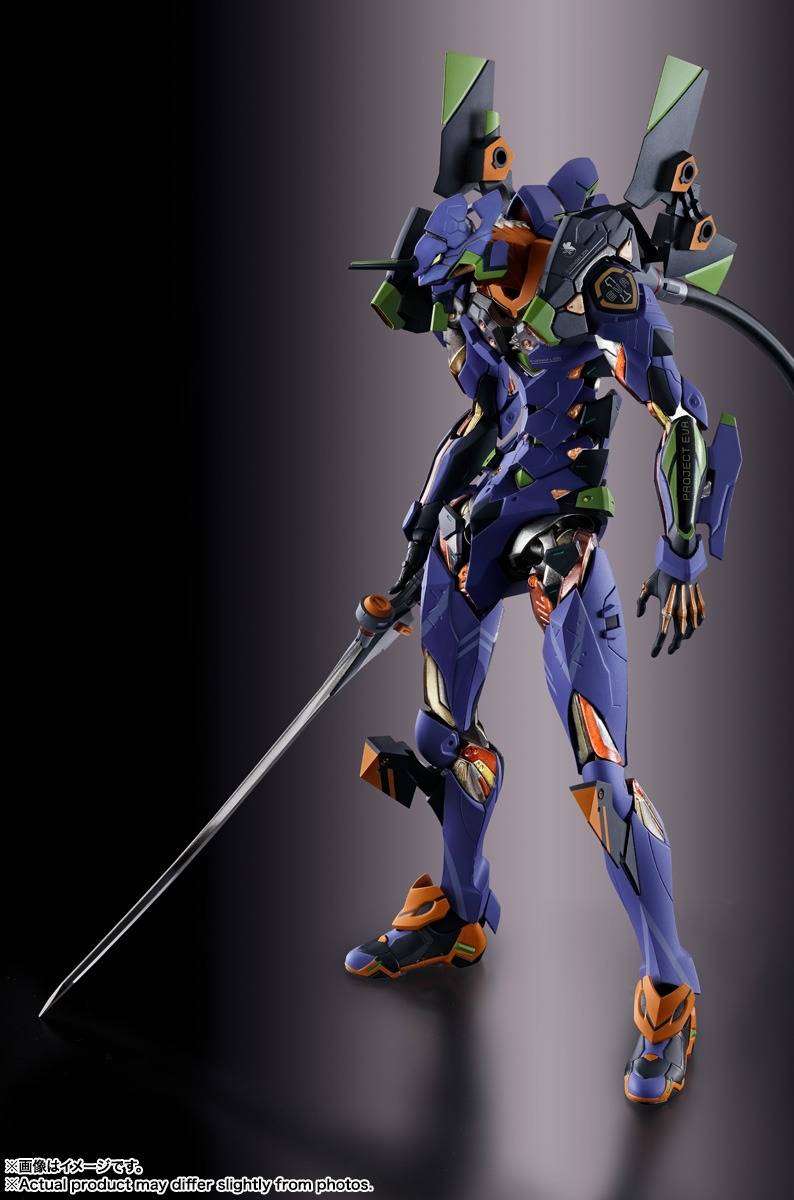 METAL BUILD EVA Unit 01 Test Type + the Spear of Gaius