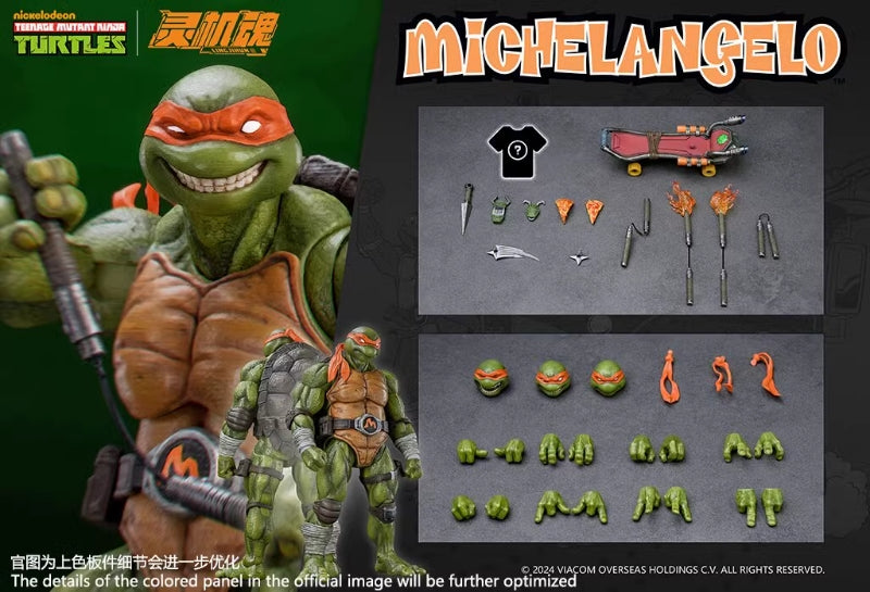 Michelangelo - TMNT Tortugas Ninja [Ling Jihun]