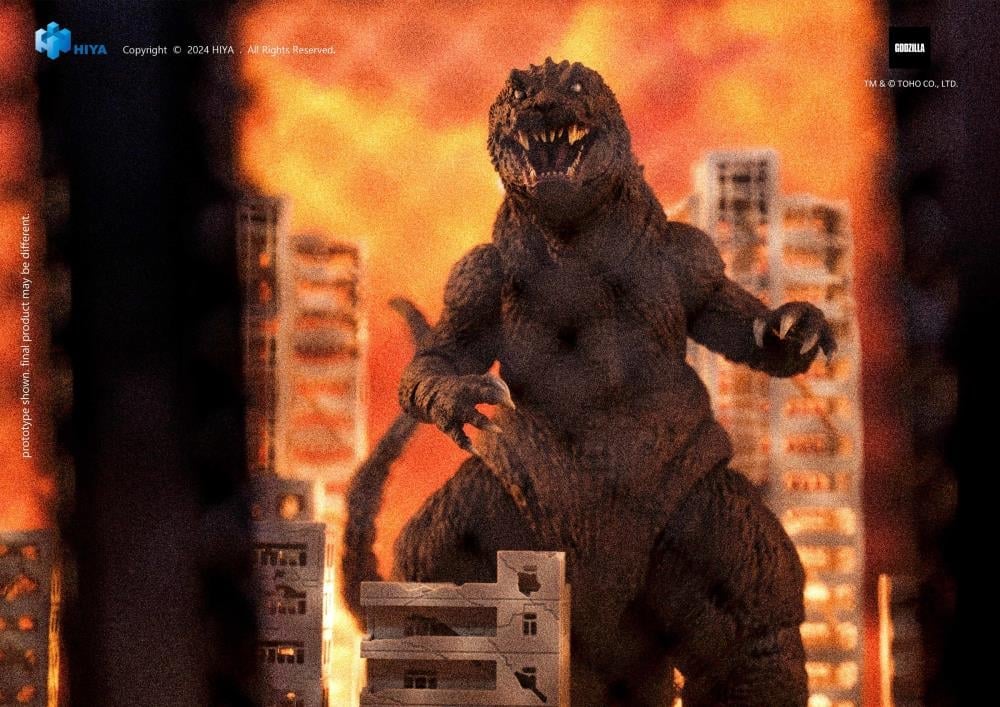 Hiya Toys Godzilla (2001) - Godzilla, Mothra and King Ghidorah