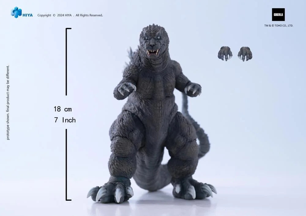 Hiya Toys Godzilla (2001) - Godzilla, Mothra and King Ghidorah