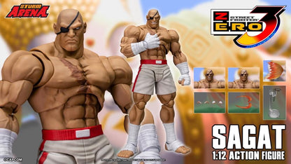 Storm Arena SAGAT (Player 2 Ver.) -  Street Fighter Zero 3 [Storm Collectibles]
