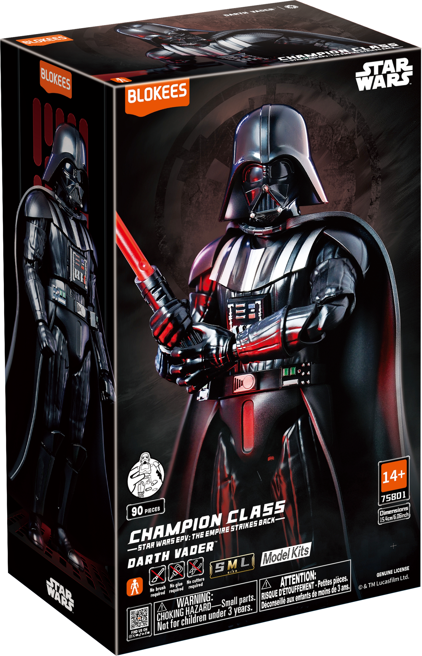 Champion Class 01 Darth Vader - Star Wars: The Empire Strikes Back [Blokees]