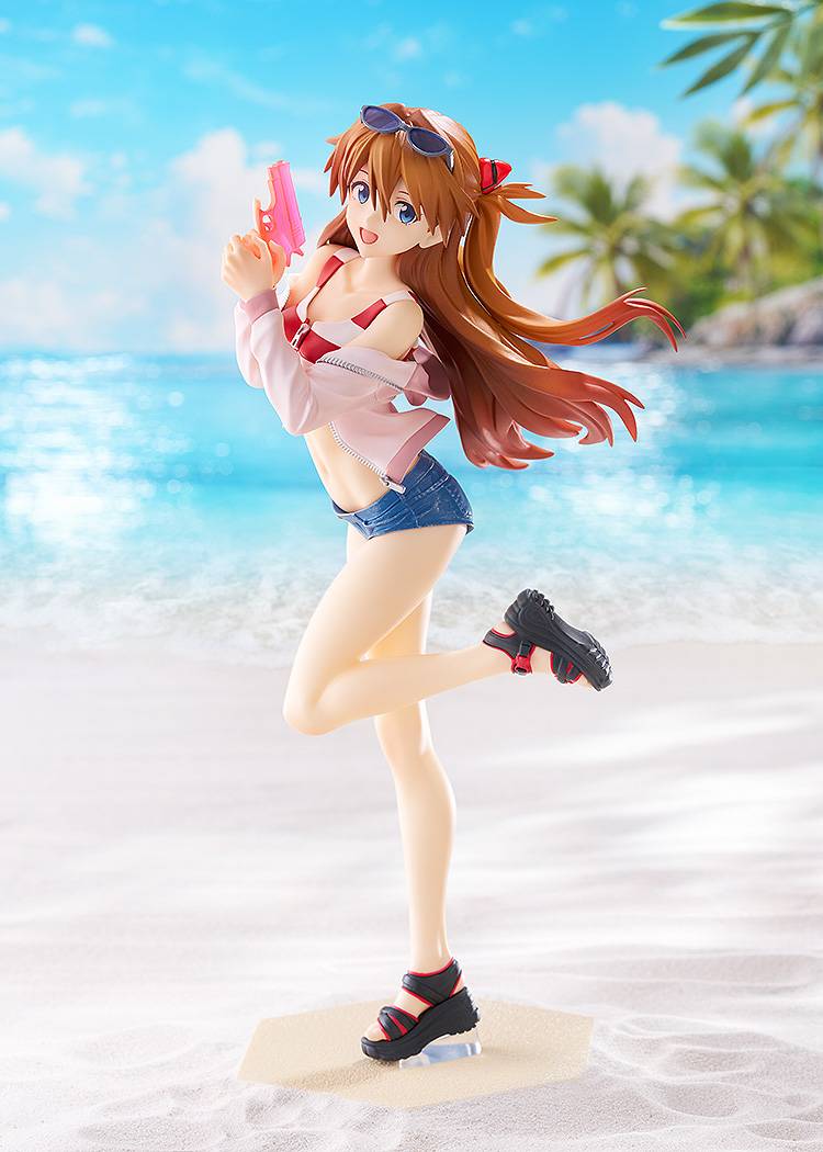 POP UP PARADE Asuka Langley L Size (Beach Queens) - Evangelion