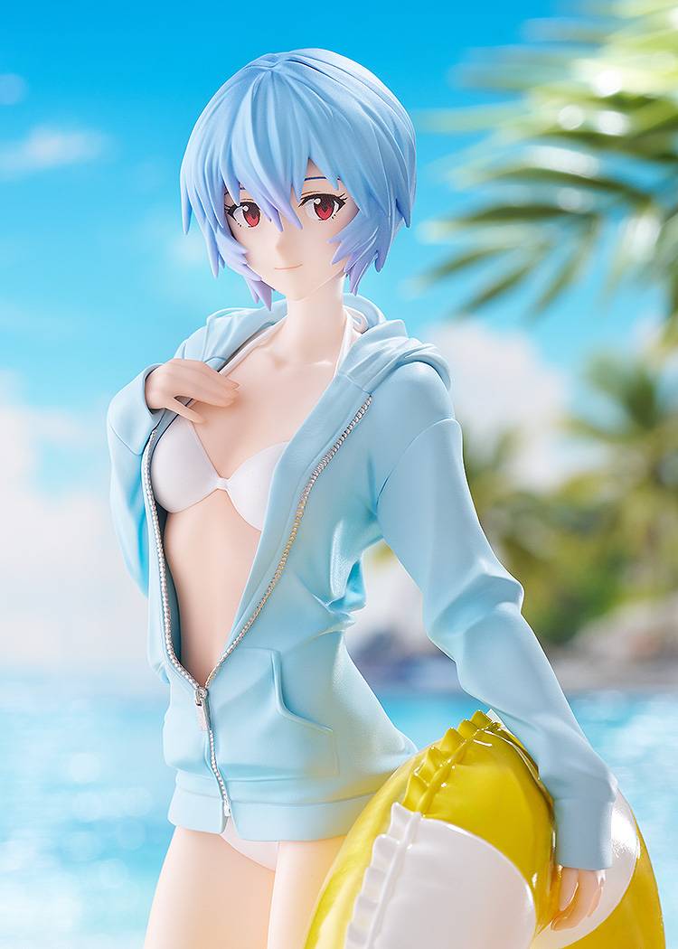 POP UP PARADE Rei Ayanami L Size (Beach Queens) - Evangelion