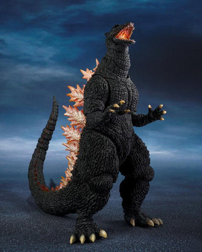 S.H.MonsterArts GODZILLA [2004] HEAT RAY Ver. VS New Gotengo