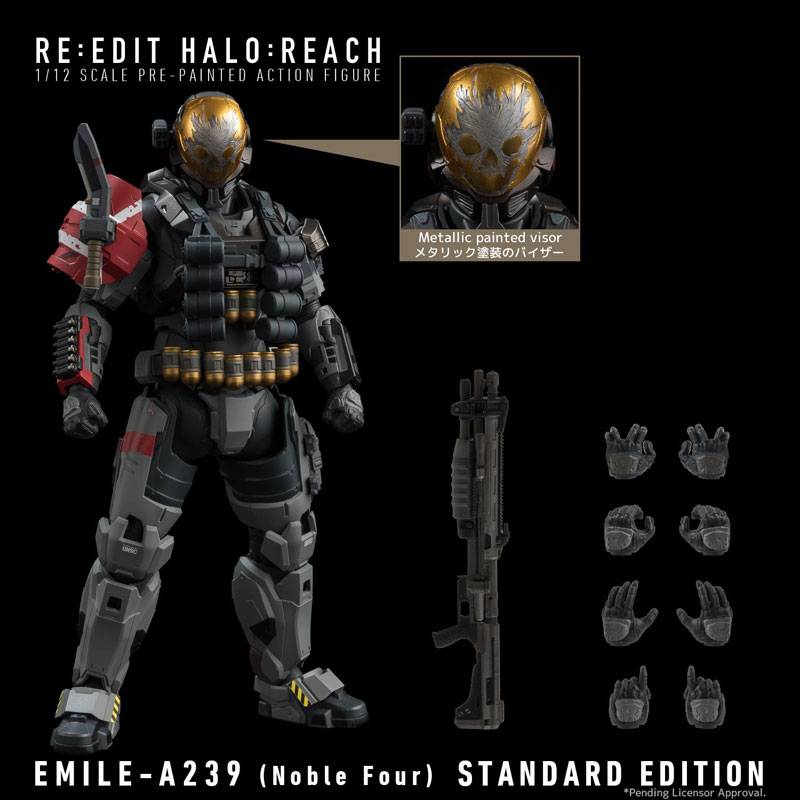 RE:EDIT: Halo Reach - EMILE -A239 (Noble Four)
