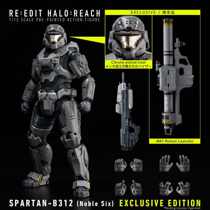 RE:EDIT: Halo Reach - SPARTAN-B312 (Noble Six) - Exclusive Edition