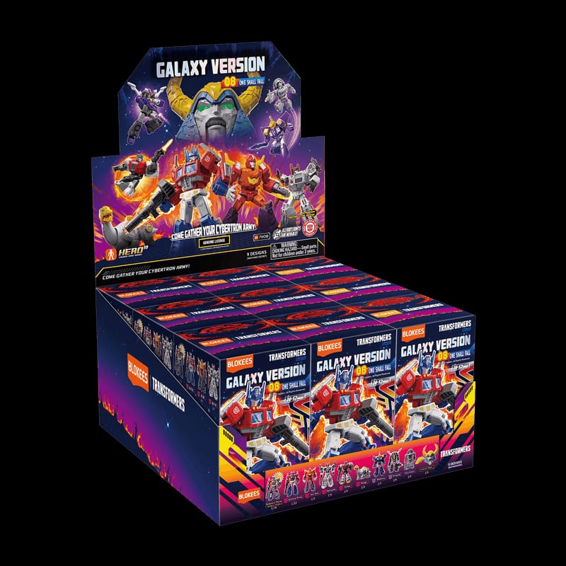 Blokees Transformers Galaxy Version 08 One Shall Fall [Caja completa]
