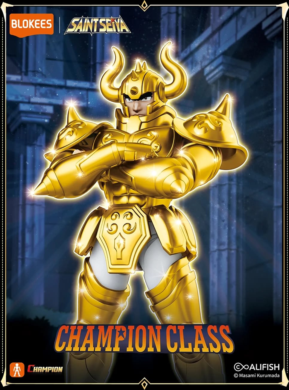 Saint Seiya Champion Class 06 Tauro Aldebaran [Blokees]