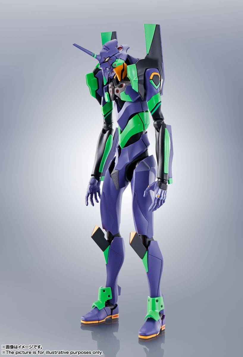 Robot Spirits SIDE EVA: Evangelion Unit 01 + Spear Of Cassius (Renewal Color Ver.)