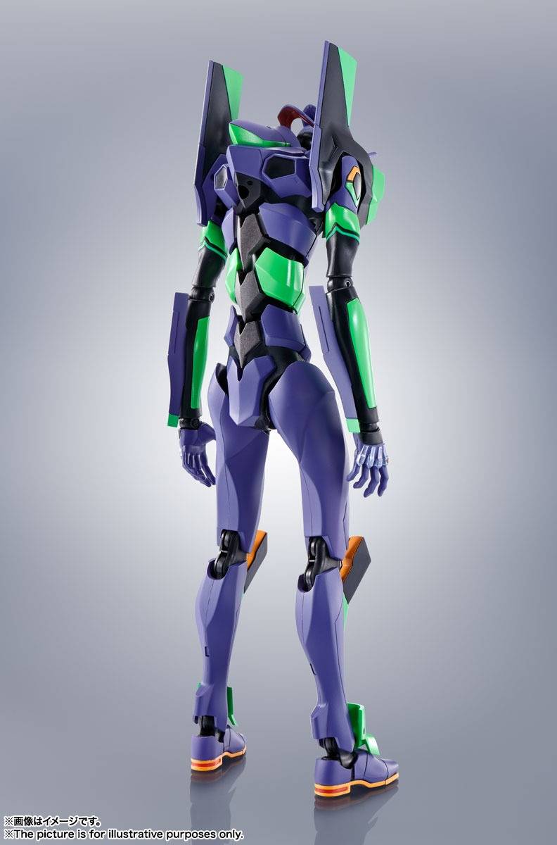 Robot Spirits SIDE EVA: Evangelion Unit 01 + Spear Of Cassius (Renewal Color Ver.)