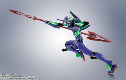 Robot Spirits SIDE EVA: Evangelion Unit 01 + Spear Of Cassius (Renewal Color Ver.)
