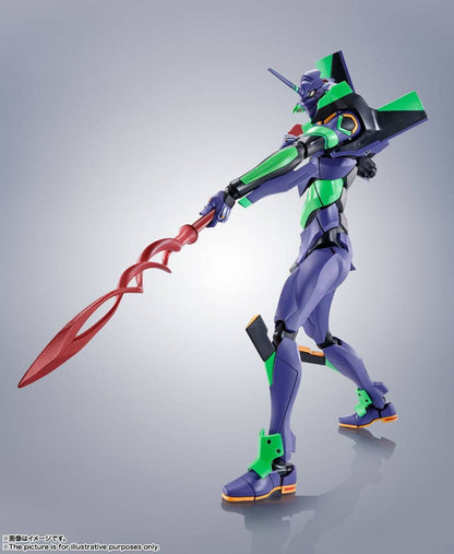 Robot Spirits SIDE EVA: Evangelion Unit 01 + Spear Of Cassius (Renewal Color Ver.)