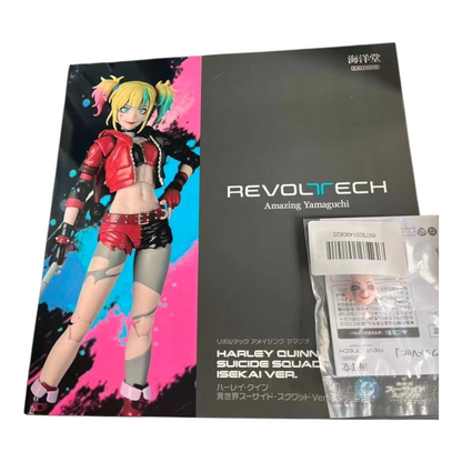 Amazing Yamaguchi Revoltech Harley Quinn - Suicide Squad Isekai Ver. + BONUS