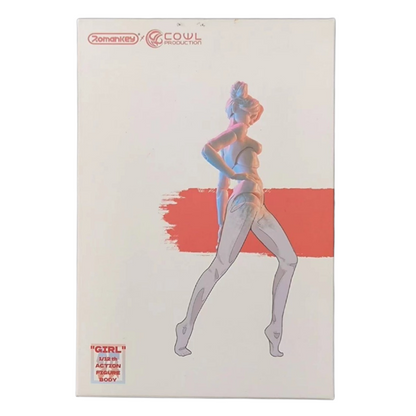 Romankey x COWL Super Movable Female Body 1/12 (White Skin)
