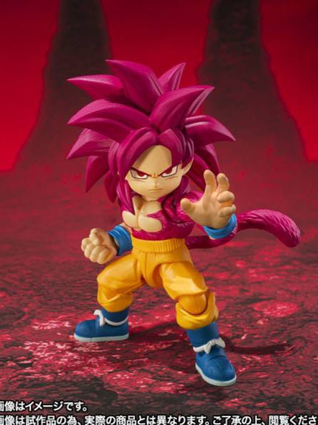S.H. Figuart Goku Mini Super Saiyan 4 - SSJ4 Daima