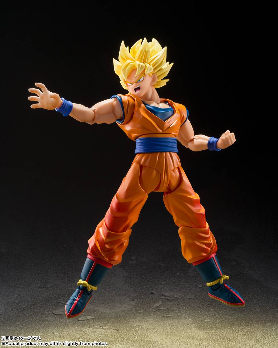 S.H. Figuarts Super Saiyan Goku The Game Begins Molde 3.0
