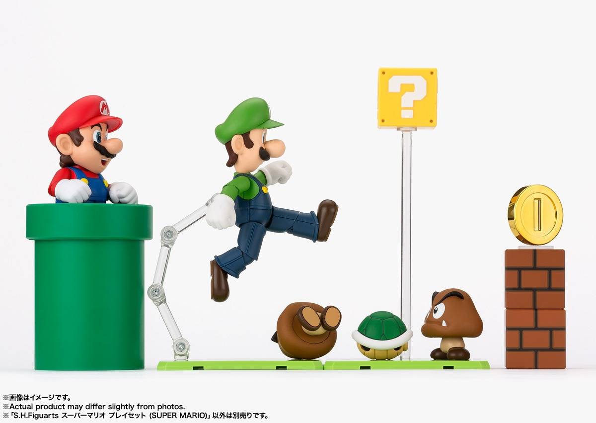 S.H. Figuarts Super Mario Brothers Playset